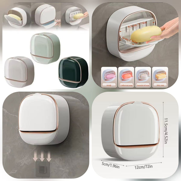 Wall-Mounted Luxury Soap Holder